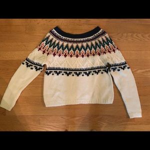 BP multicolored sweater